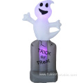 Halloween inflatable Ghost on Tombstone for decorations